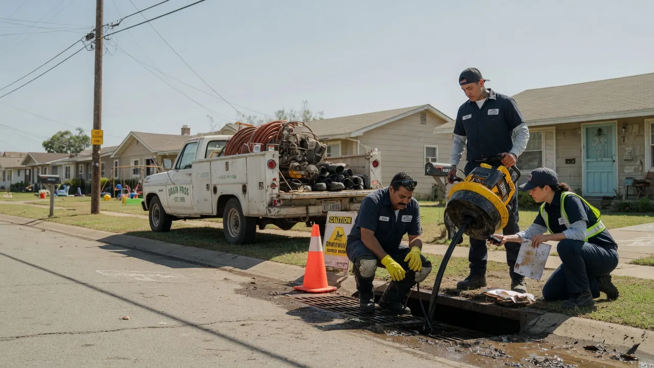 Drain Cleaning in Pecan Gap, TX near me